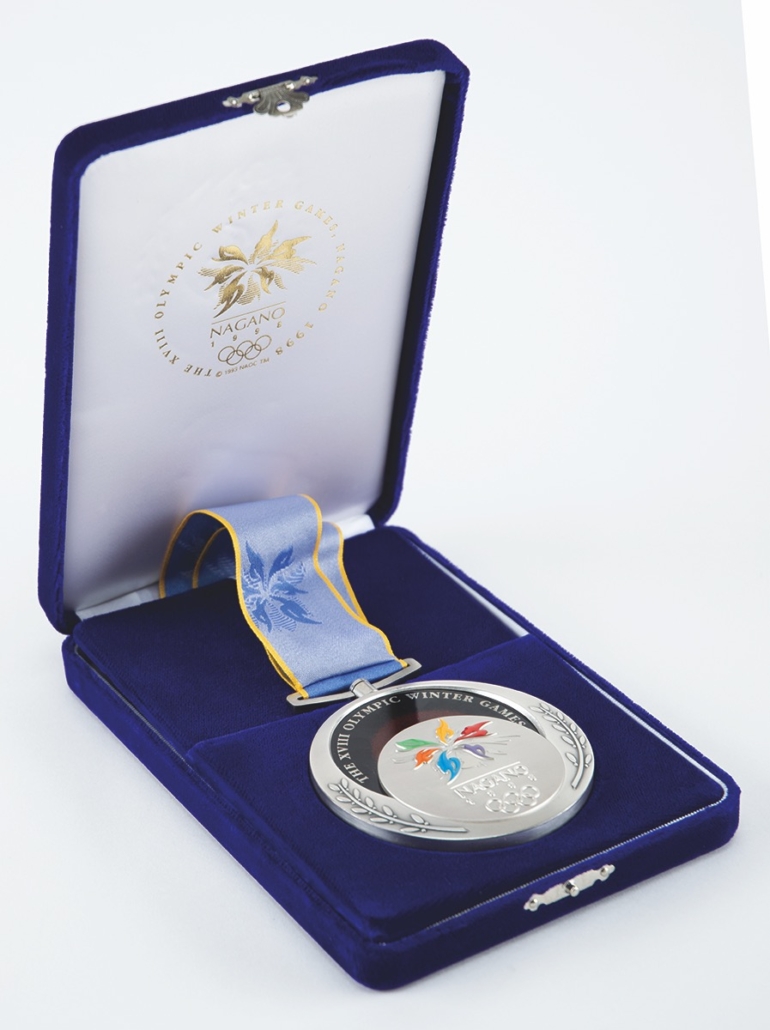 1998 Nagano Olympic silver medal, $50,000