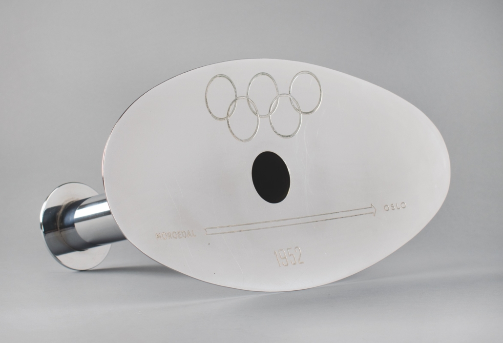 1952 Oslo Olympic torch, $73,864