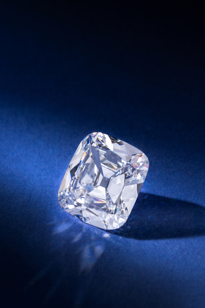 Diamond ring by Taffin, $387,500