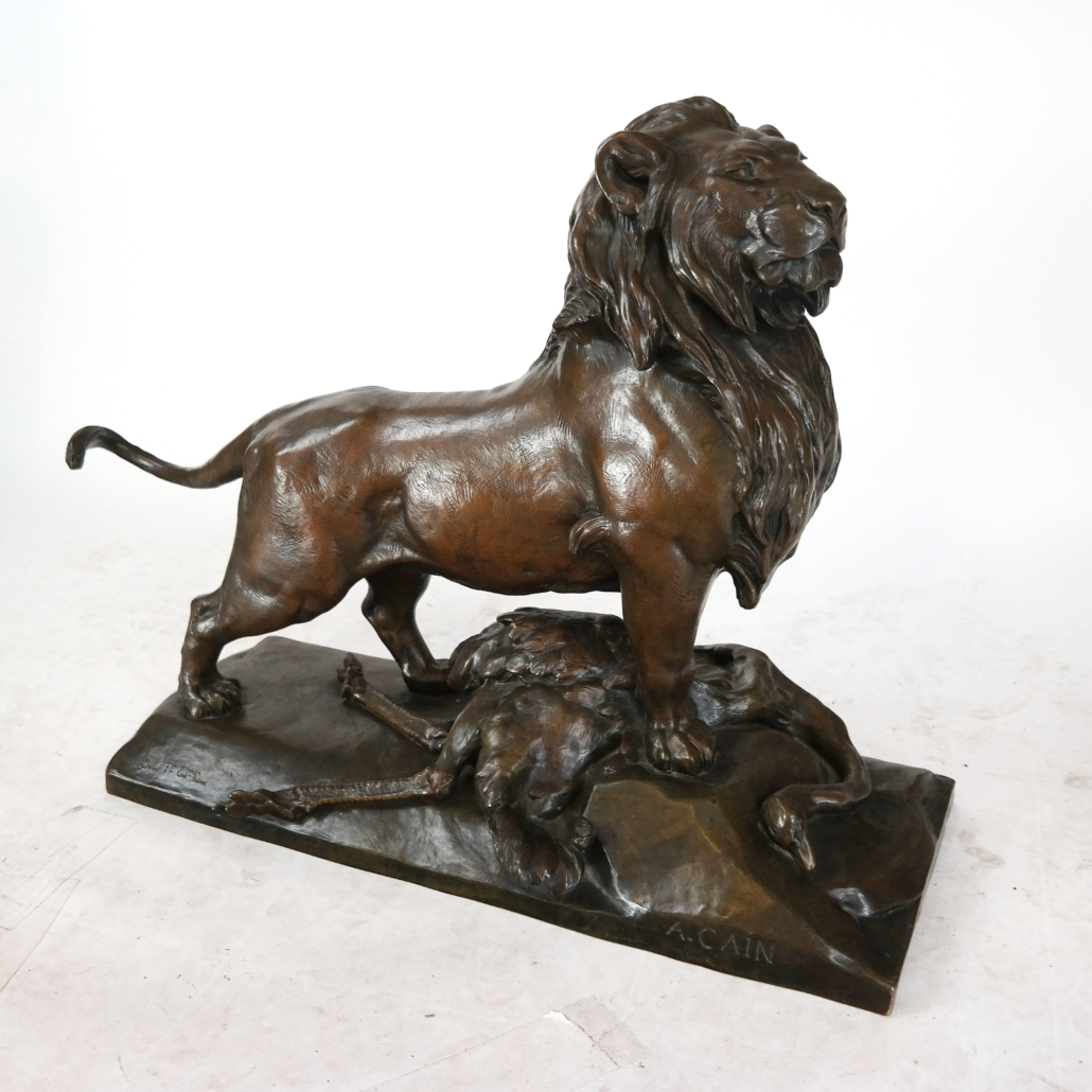 Bronze by A. Cain, est. $4,500-$6,500