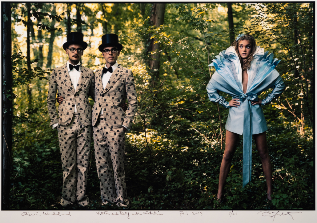 Annie Leibovitz, ‘Alice in Wonderland for Vogue, (Viktor and Rolf with Natalia, Paris),’ est. $3,000-$5,000