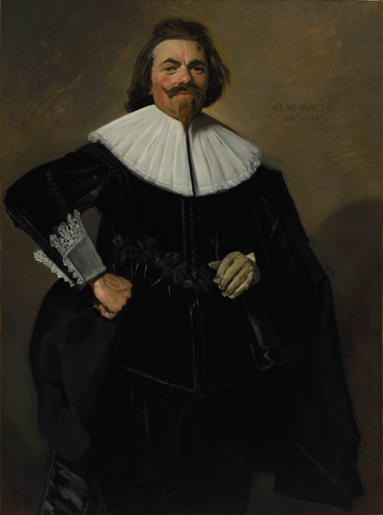 Frans Hals, ‘Portrait of Tieleman Roosterman,’ 1634. The Cleveland Museum of Art
