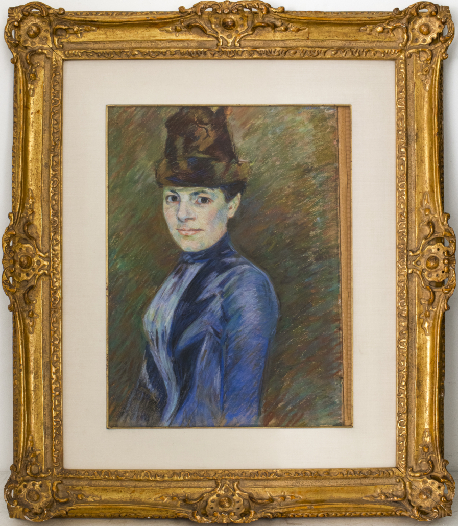 Jean-Baptiste Armand Guillaumin, 'Portrait de Femme', est. $8,000-$10,000