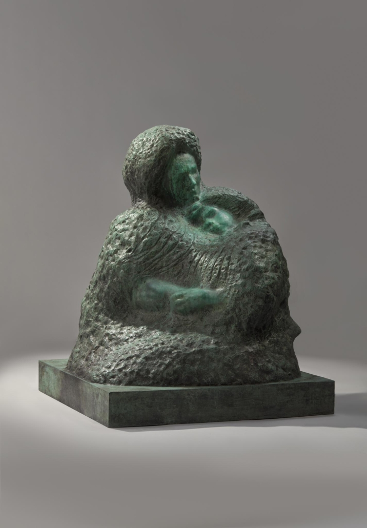Auguste Rodin, ‘Mere et Fille Mourante (Mrs. Merrill and her Daughter Sally),’ est. $250,000-$400,000