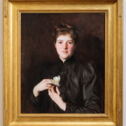 John Singer Sargent, ‘Mrs. Augustus Hemenway,’ 1890 oil on canvas. Reynolda House Museum of American Art, Gift of Mr. and Mrs. Leslie Baker