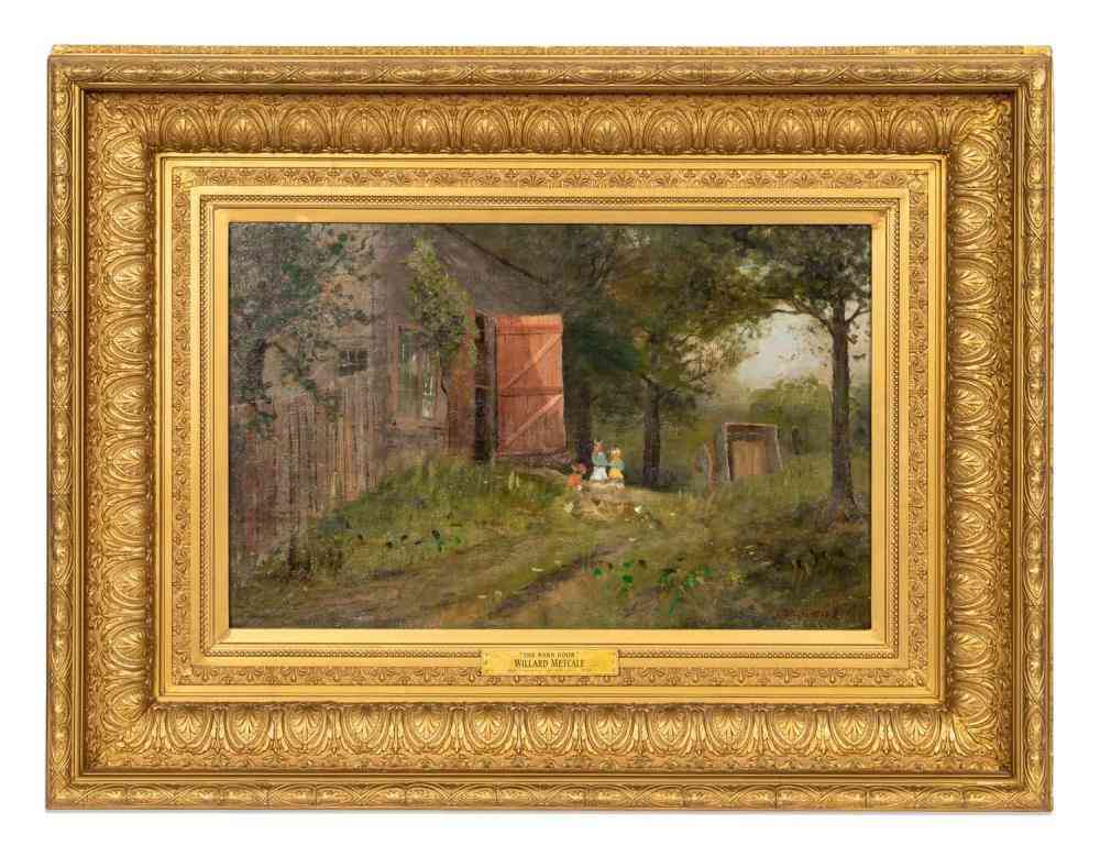 Willard Leroy Metcalf, ‘The Barn Door,’ $37,200
