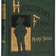 First edition, early state copy of ‘The Adventures of Huckleberry Finn,’ est. $10,000-$15,000