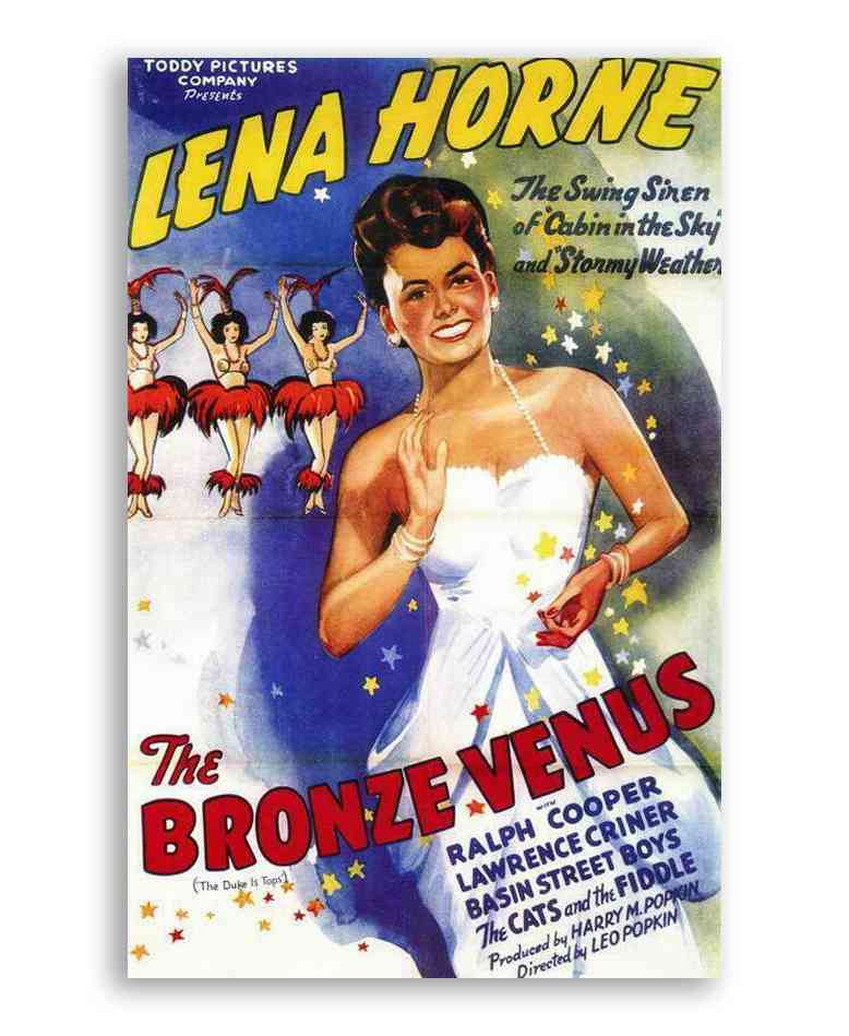 Movie poster touting Lena Horne’s film debut as ‘The Bronze Venus,’ part of the 20,000-piece Meaders collection, est. $2 million-$10 million