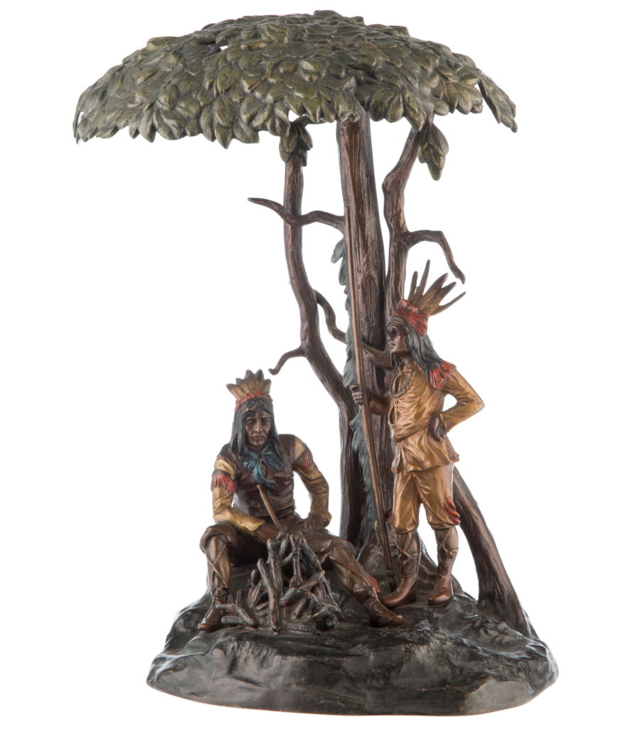 Austrian School work/lamp ‘Under the Tree,’ est. $1,500-$2,500. Image courtesy of Heritage Auctions