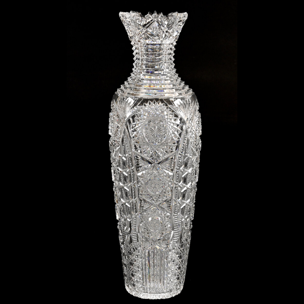 Vase signed Clark in the Othello pattern, est. $1,000-$2,500