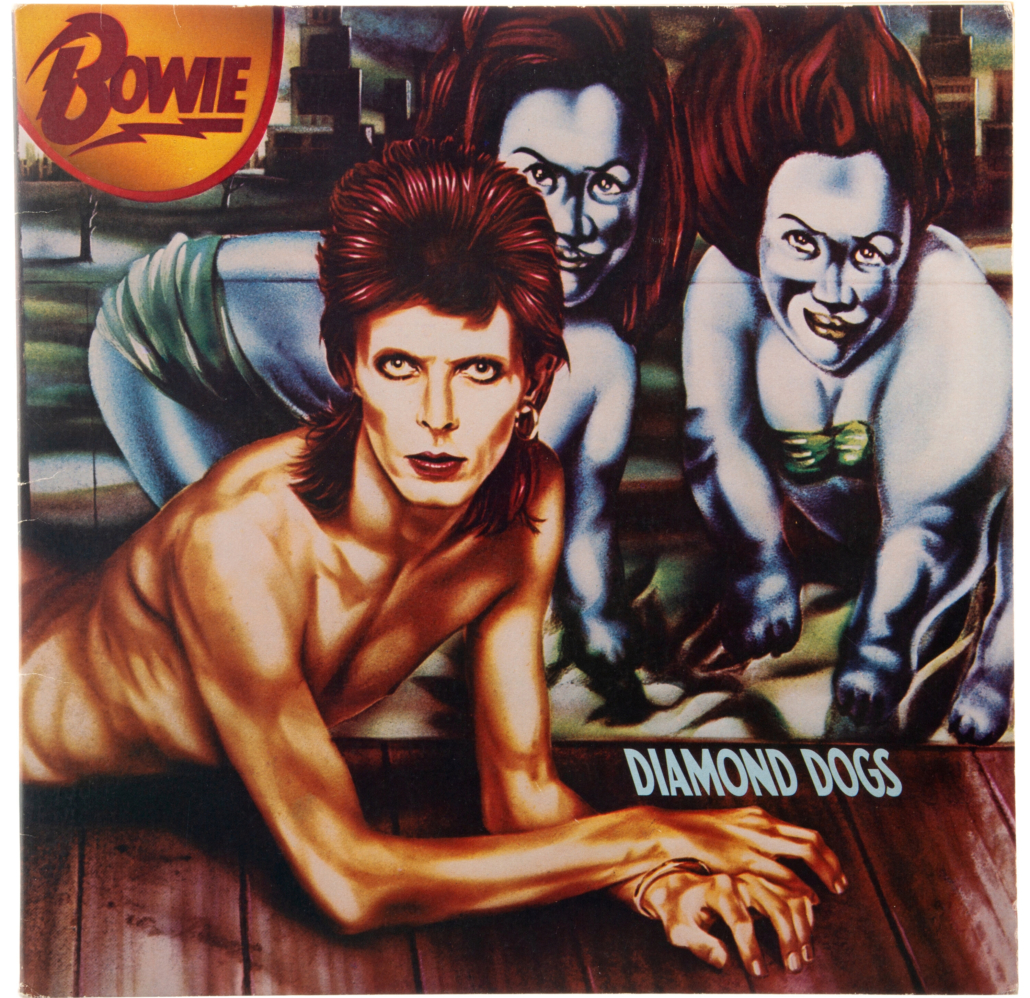 David Bowie’s Diamond Dogs with its original, uncensored, withdrawn gatefold, est. $800-$1,200. Image courtesy of Heritage Auctions