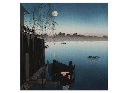 Eijiro Kobayashi, ‘Evening Cool on Sumida,’ est. $550-$700
