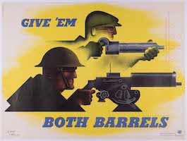 WWII posters are ready for bidding action at Fairhill, March 10