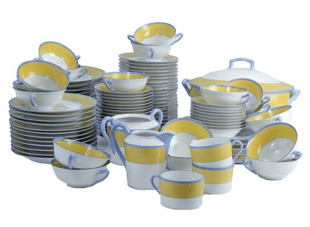 Group of 20th-century Limoges porcelain table service articles, $9,600