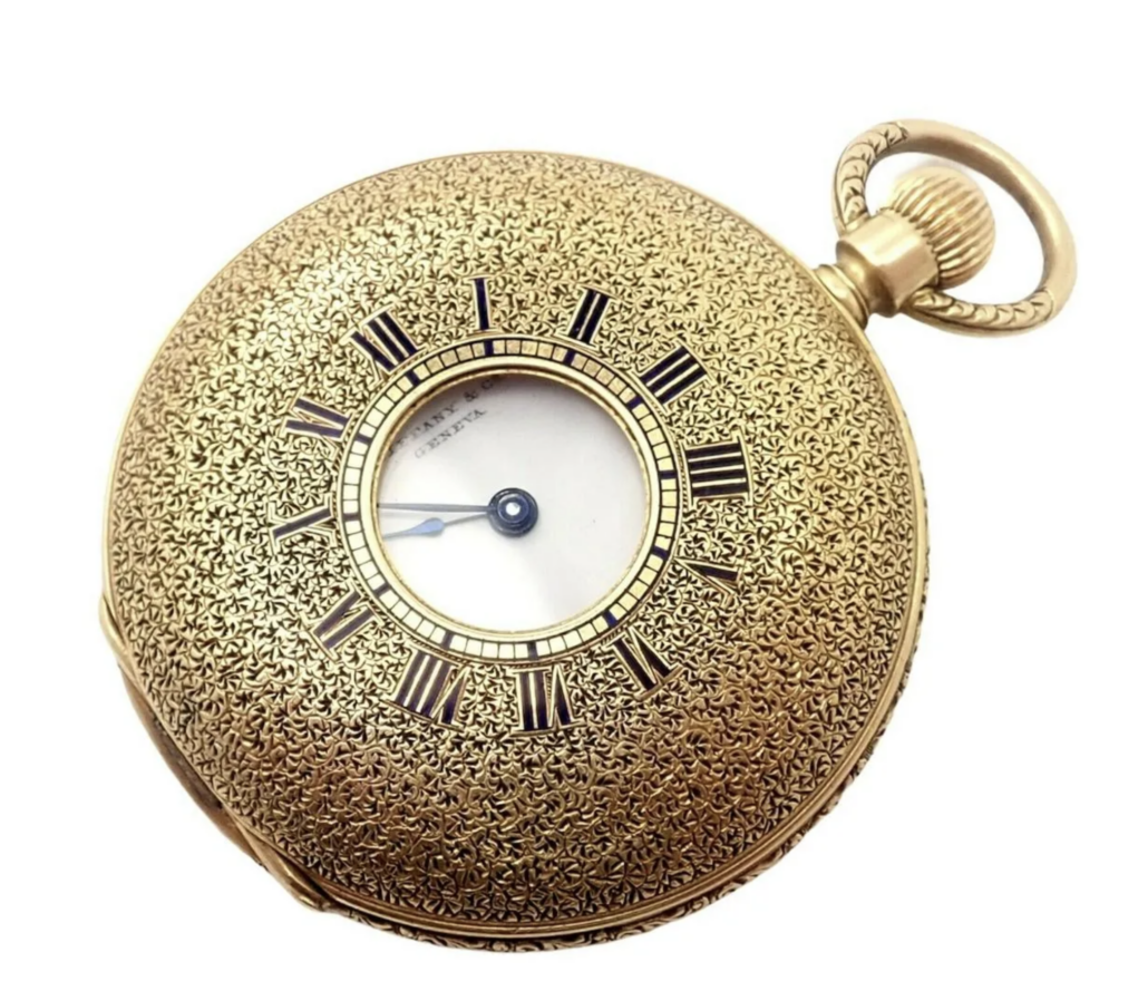 Tiffany & Co. Geneva 18K yellow gold ladies' pocket watch, est. $10,000-$12,000