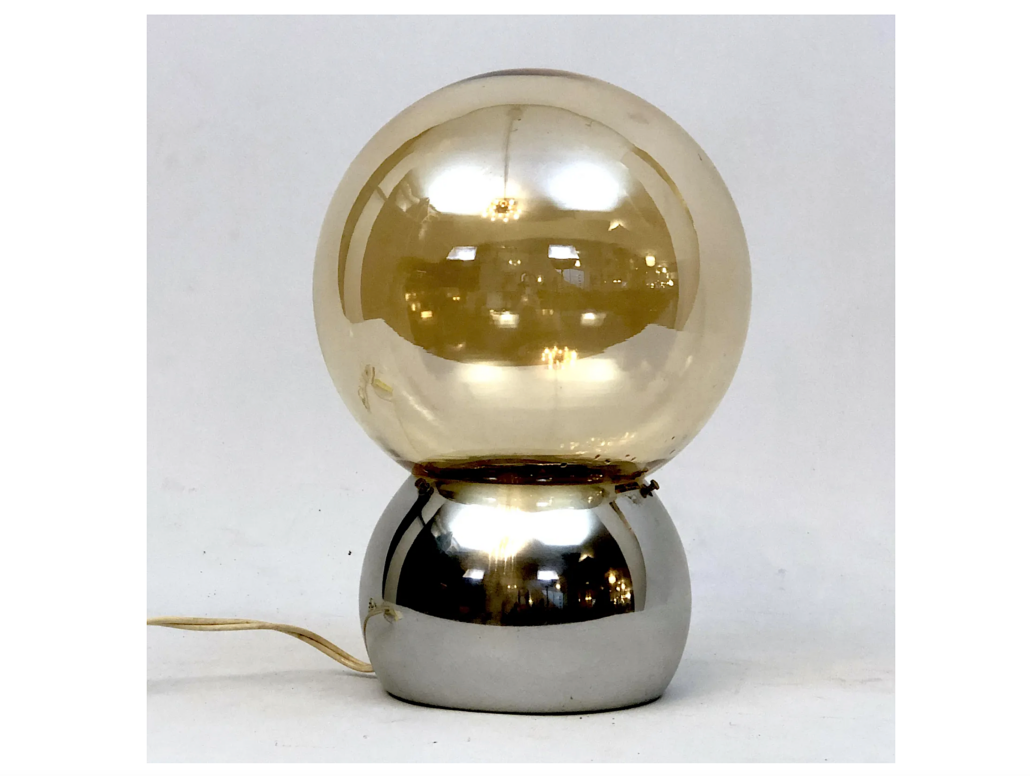 Circa-1960s Stilux Milano chrome table lamp, est. $1,000-$1,200