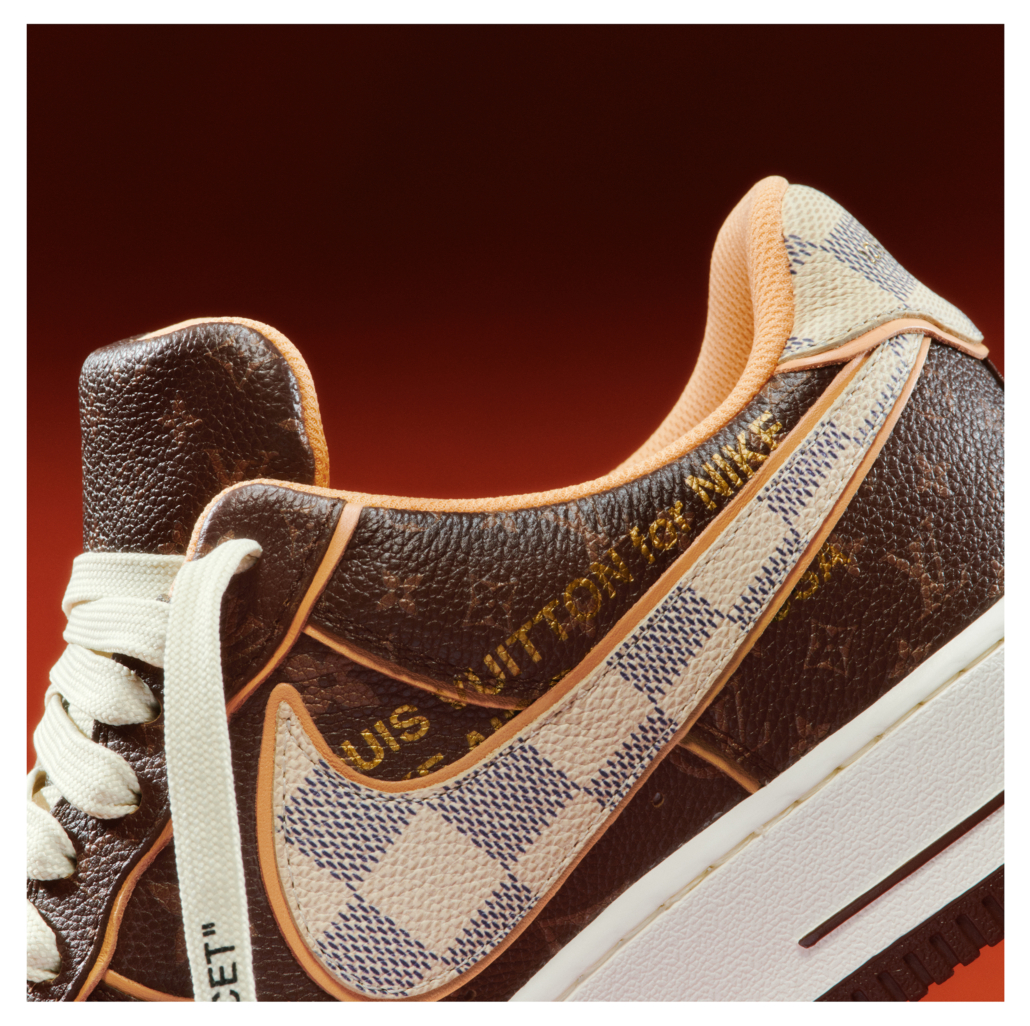 Louis Vuitton x Nike Air Force 1 sneakers by the late Virgil Abloh sets a  new record at Sotheby's