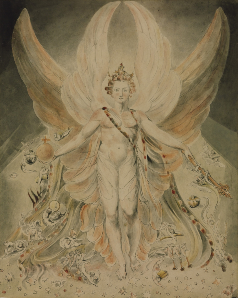William Blake, ‘Satan in his Original Glory: ‘Thou wast Perfect till Iniquity was Found in Thee,’ circa 1805. Tate 