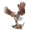 A Boehm porcelain American Bald Eagle sold for $4,600 plus the buyer’s premium in November 2018 at J. Garrett Auctioneers. Image courtesy of J. Garrett Auctioneers and LiveAuctioneers.