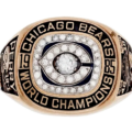Chicago Bears defensive tackle William ‘The Refrigerator’ Perry wore the largest Super Bowl ring ever made, estimated at size 25. It brought the supersize sum of $170,000 plus the buyer’s premium in July 2015. Image courtesy of Heritage Auctions and LiveAuctioneers.