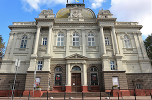 Exterior of the Andrey Sheptytsky National Museum of Lviv, one of the largest museums in Ukraine. Its staff is packing its collections for safekeeping as the Russian invasion of Ukraine rages on. Image courtesy of Wikipedia, photo credit Wereskowa, shared under the Creative Commons Attribution-Share Alike 4.0 International license.