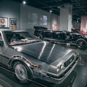 1981 DeLorean ‘Time Machine’ from the Back to the Future movies — the only DeLorean to appear on screen in all three. Courtesy of the Petersen Automotive Museum