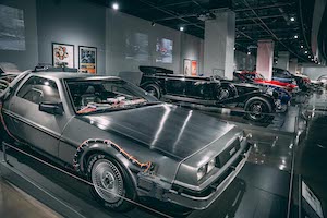Back to the Future DeLorean, Ghostbusters cars on view at the Petersen