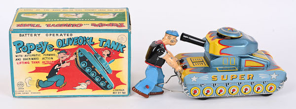 Milestone’s April 9 auction features prized collection of rare Popeye toys