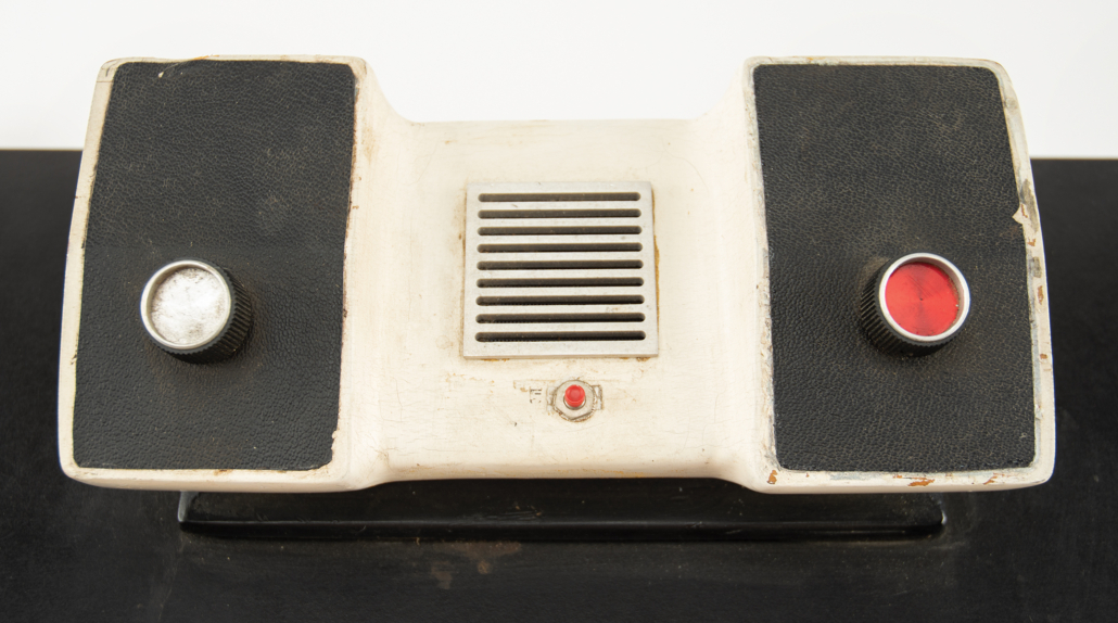 Detail of prototype for Atari Home Pong video game system, $270,910