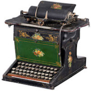 Sholes & Glidden Type-Writer with early decorative finish, est. €15,000-€20,000