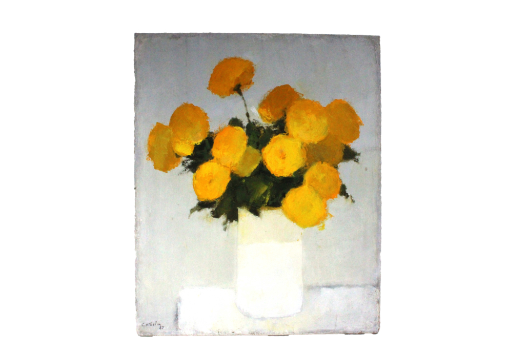  Bernard Cathelin, ‘Yellow Flowers,’ est. $8,000-$12,000