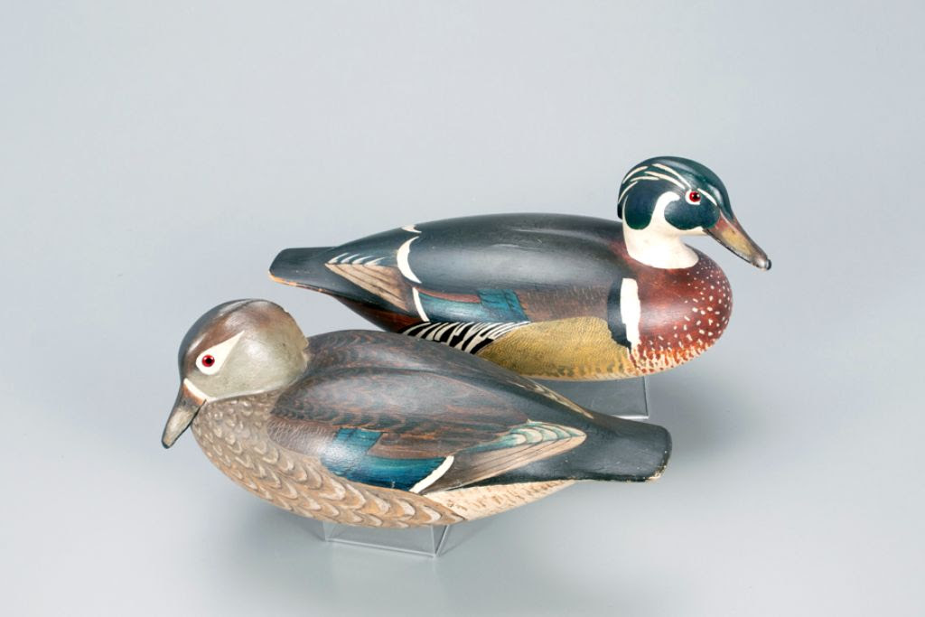 Charles ‘Shang’ Wheeler Wood Duck pair, $216,000