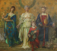 Seven epic allegorical paintings featured at Andrew Jones auction, March 27