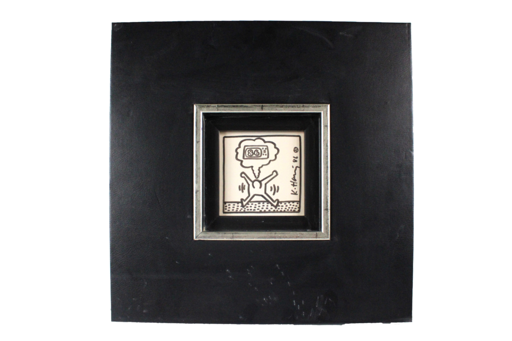 Keith Haring, ‘Figure with TV,’ est. $3,000-$5,000