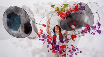 Eco-feminist Mira Lehr&#8217;s new exhibition enlivens Miami art scene