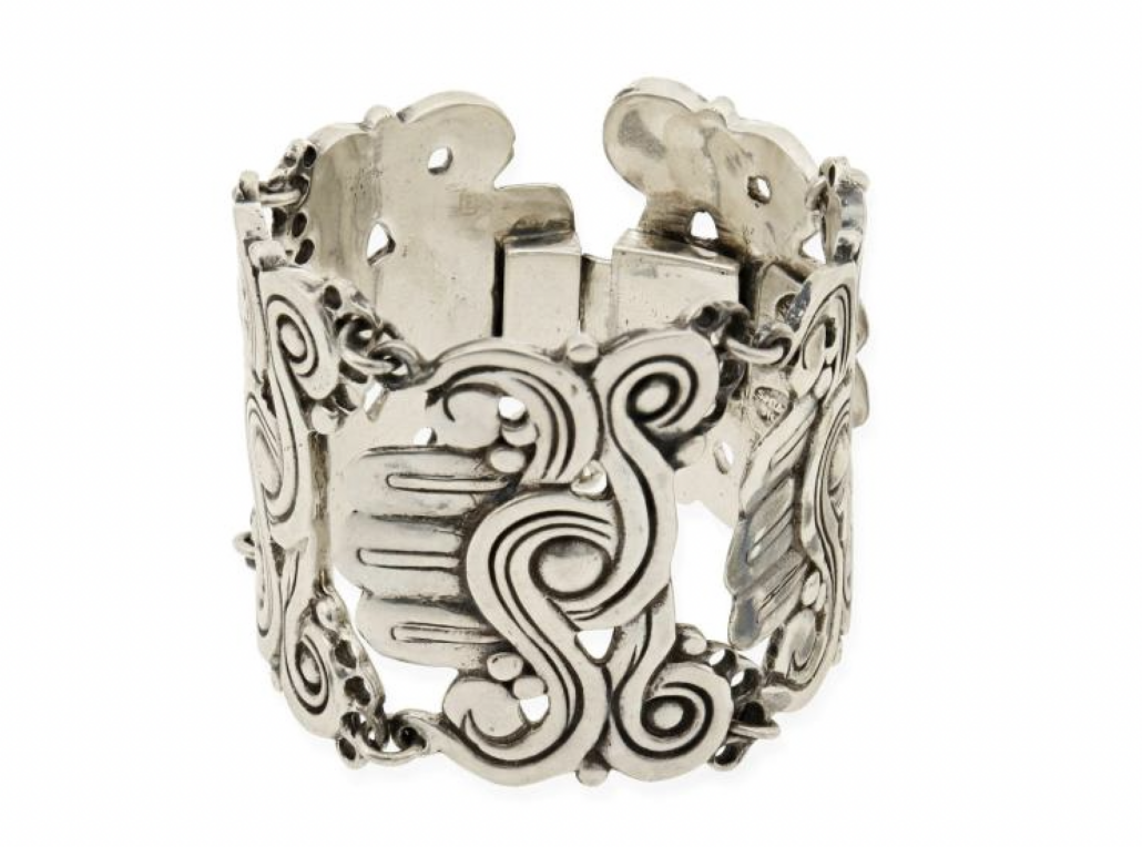 William Spratling silver link bracelet, 3,125 