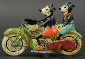 Vroom! Vintage toy motorcycles lead the pack at auction