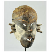 Boa Pongdudu warrior mask, est. $1,500-$2,000