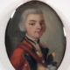 Circa-1764 miniature portrait of Lt. Steele of the Royal Welsh Fuziliers, est. $2,000-$3,000