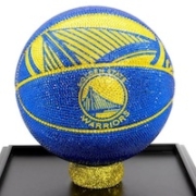 Golden State Warriors basketball made with Swarovski crystals, est. $700-$900