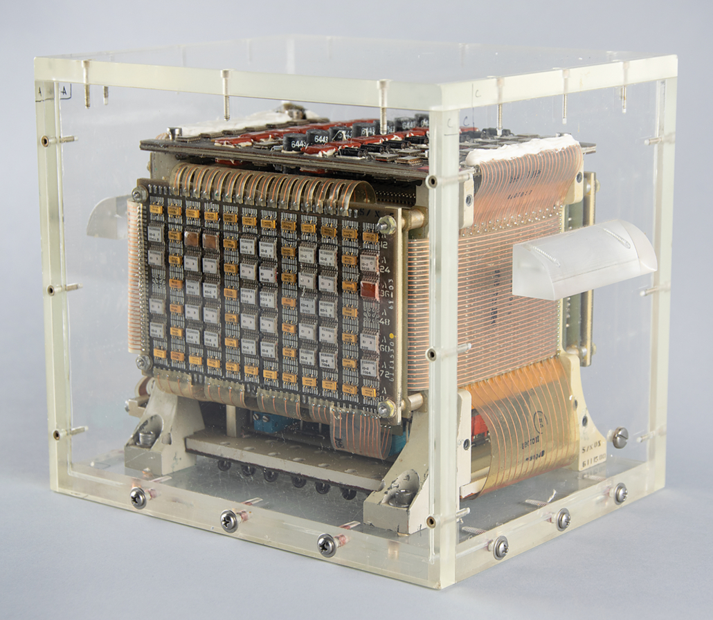 Saturn V launch vehicle digital computer memory module, $71,335