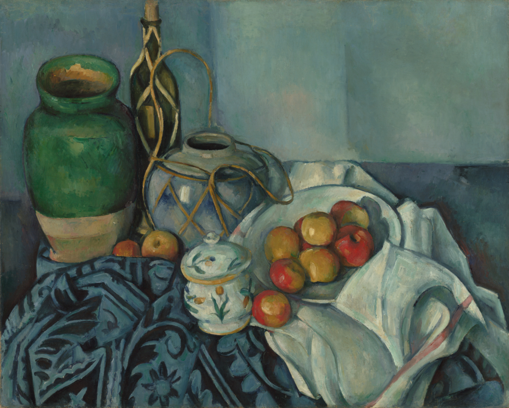 Paul Cezanne, ‘Still Life with Apples,’ 1893–94. The J. Paul Getty Museum, Los Angeles.