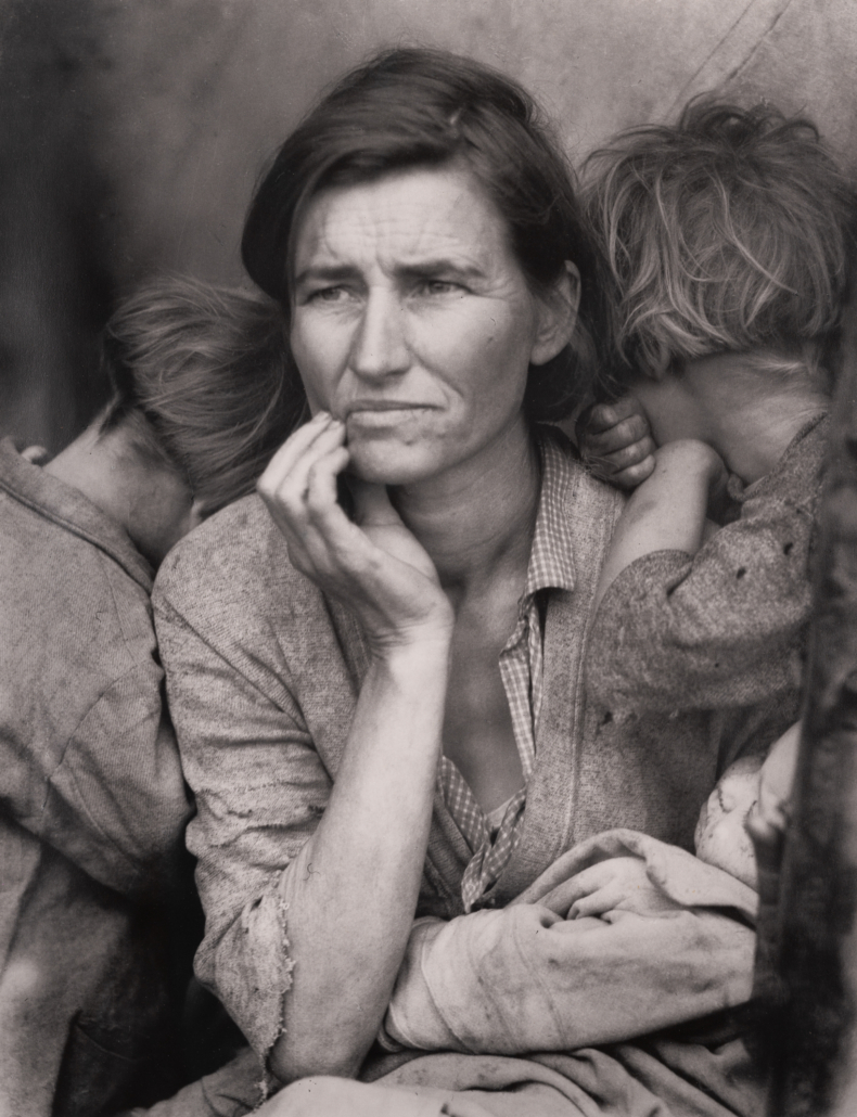 Dorothea Lange, ‘Migrant Mother, Nipomo California,’ est. $50,000-$70,000