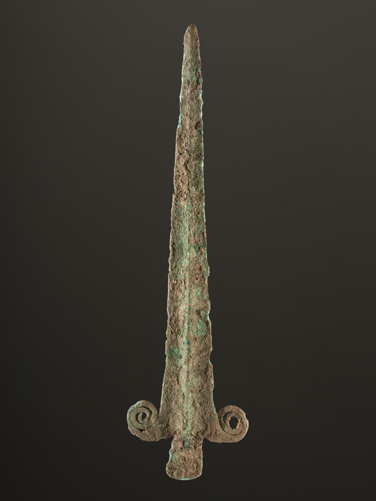 Copper dagger from the late Archaic period, $43,750