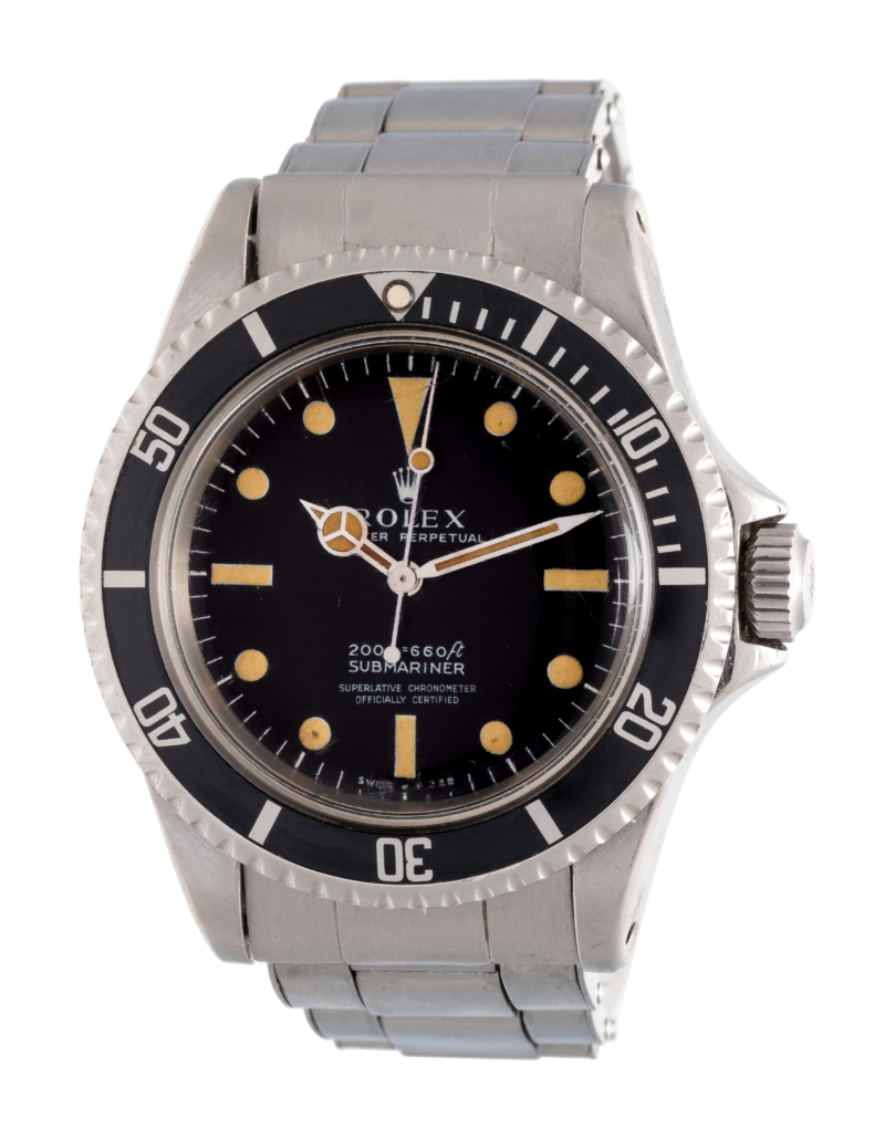 Rolex Ref. 5512 stainless steel Submariner wristwatch, $20,000