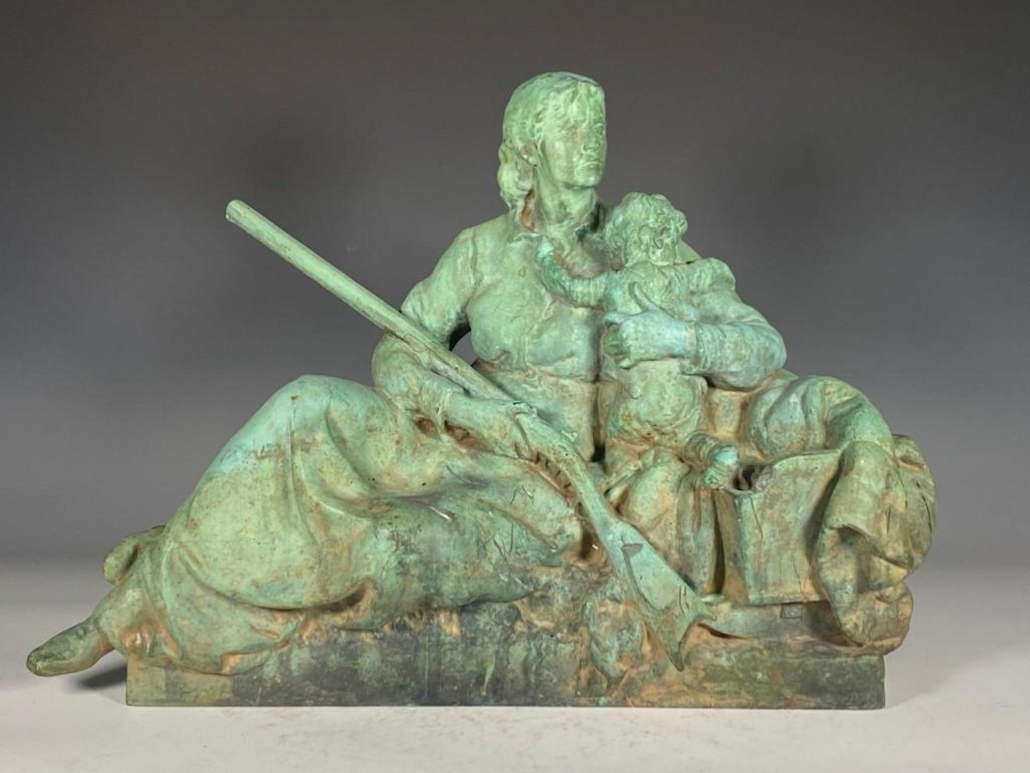 Frederick William MacMonnies, ‘Pioneer Mother,’ $27,060
