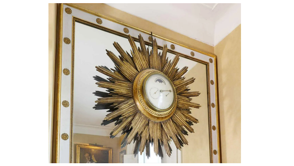 Noel Coward’s wall-mounted sunburst perpetual dial timepiece, est. £3,000-£5,000
