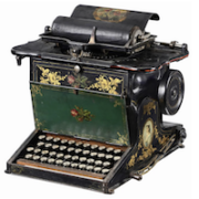 1873 Sholes & Glidden typewriter, $25,410