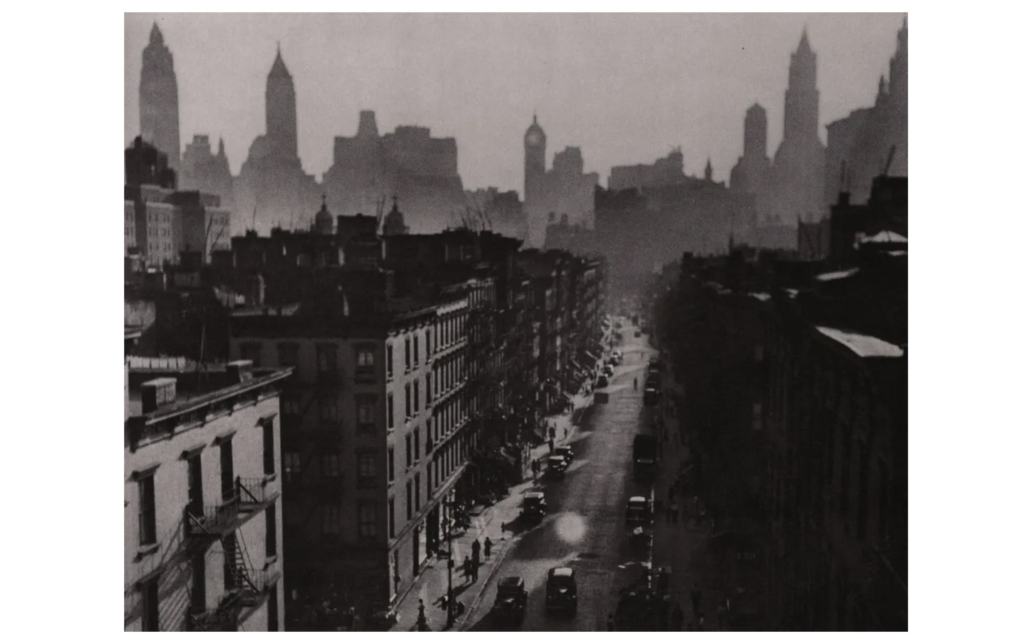 Ruth Orkin, ‘View of lower Manhattan from the Manhattan Bridge, 1939,’ est. $50-$150