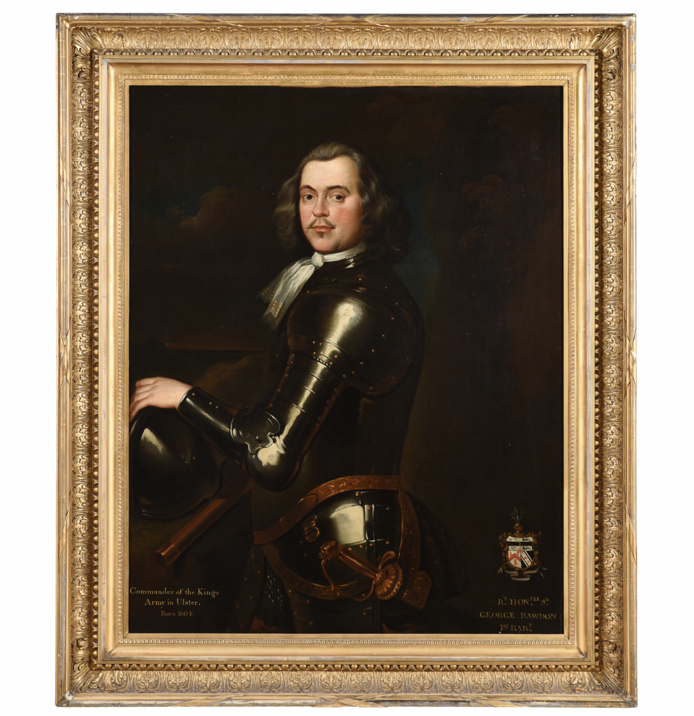 Portrait of George Rawdon, first baronet of Moira, est. £2,000-£3,000